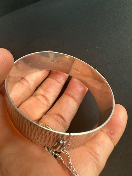 กำไลเงิน งานวินเทจอังกฤษ รูปที่ 3