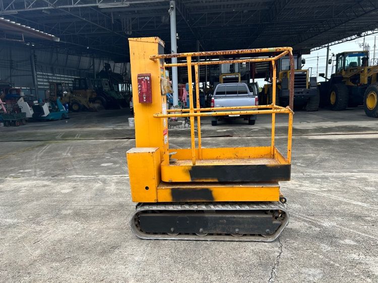 รถกระเช้าไฟฟ้าเสาเดี่ยว แทร็กยาง S-MAC รุ่น NPC40 ความสูง 3.8 เมตร รถเก่านอก รูปที่ 3