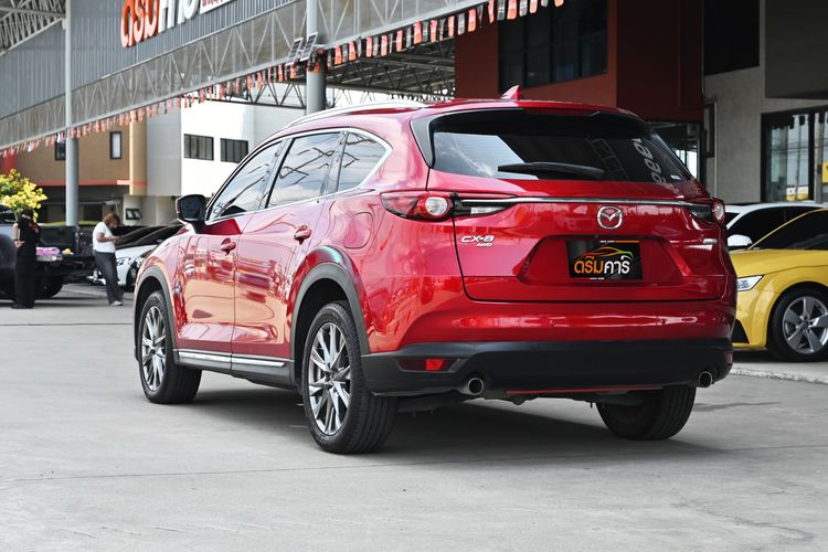 Mazda CX-8 2022 2.2 XDL Exclusive 4WD Utility-car ดีเซล ไม่ติดแก๊ส เกียร์อัตโนมัติ แดง รูปที่ 3