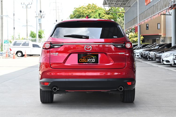 Mazda CX-8 2022 2.2 XDL Exclusive 4WD Utility-car ดีเซล ไม่ติดแก๊ส เกียร์อัตโนมัติ แดง รูปที่ 4