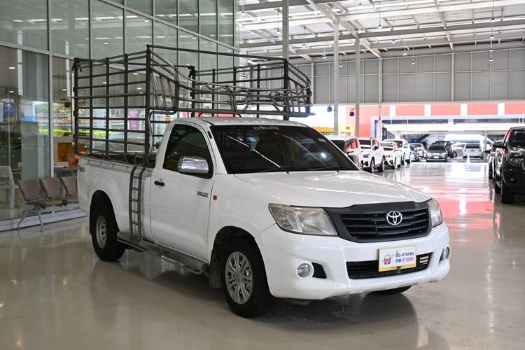 Toyota Hilux Vigo 2012 2.7 J STD Pickup เบนซิน LPG เกียร์ธรรมดา ขาว รูปที่ 3