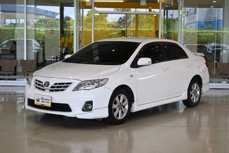 Toyota Altis 2011 1.6 G Sedan เบนซิน ไม่ติดแก๊ส เกียร์อัตโนมัติ ขาว รูปที่ 4