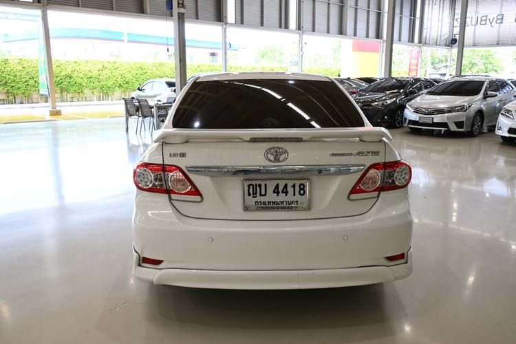 Toyota Altis 2011 1.6 G Sedan เบนซิน ไม่ติดแก๊ส เกียร์อัตโนมัติ ขาว รูปที่ 2