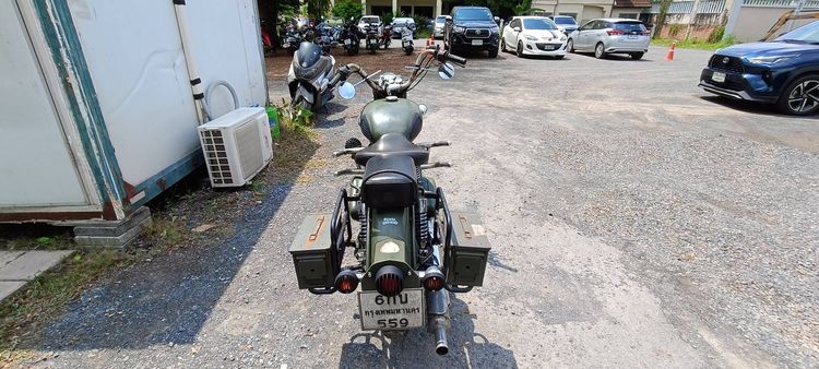 Royal Enfield Classic 500 สีเขียว อายุการใช้งาน 9 ปี รูปที่ 2
