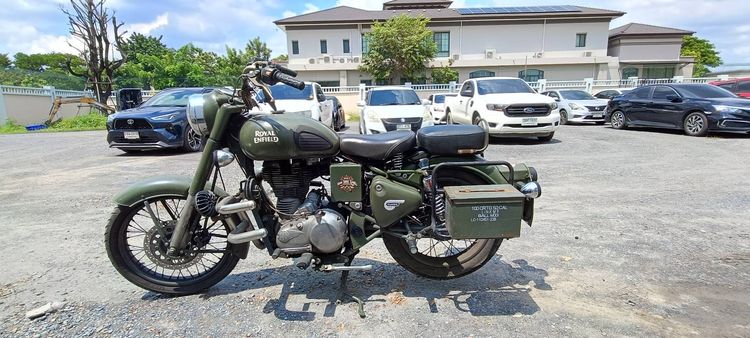 Royal Enfield Classic 500 สีเขียว อายุการใช้งาน 9 ปี รูปที่ 6