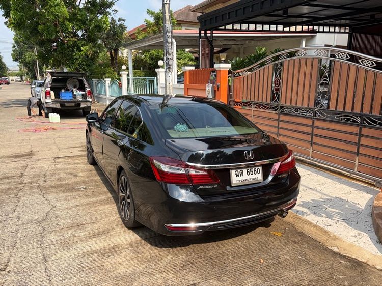 Honda Accord 2016 2.4 E i-VTEC Sedan เบนซิน ไม่ติดแก๊ส เกียร์อัตโนมัติ ดำ รูปที่ 3
