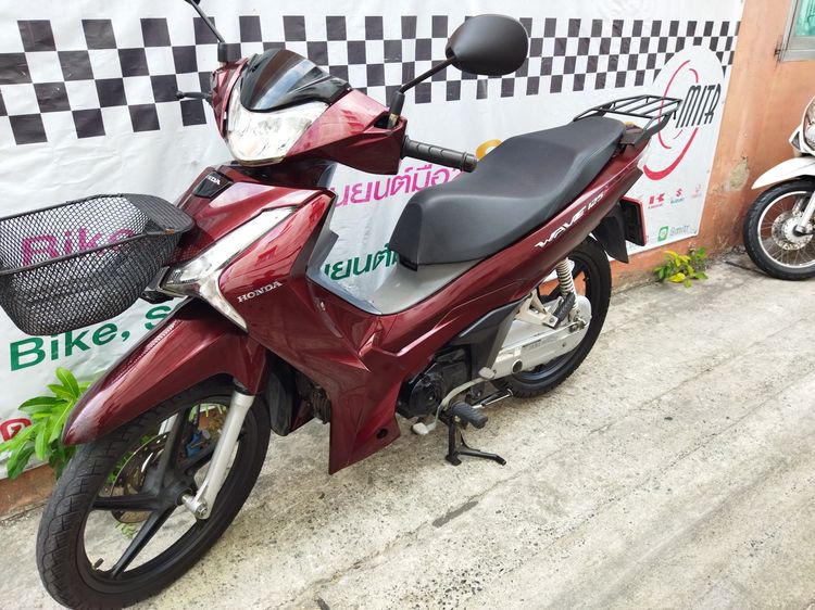 Wave125i Led ไมล์ดิจิตรอล สตาร์ทมือล้อแม็กตัวTop รถบ้านมือเดียว สภาพดี รูปที่ 4