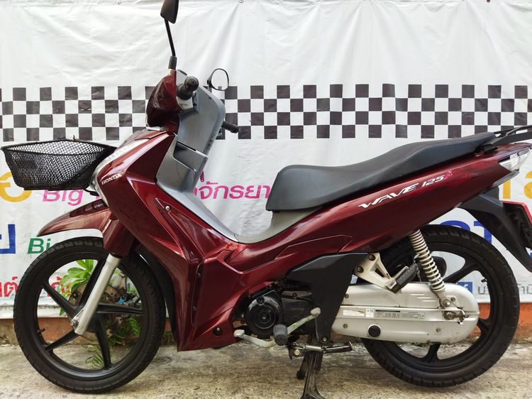 Wave125i Led ไมล์ดิจิตรอล สตาร์ทมือล้อแม็กตัวTop รถบ้านมือเดียว สภาพดี รูปที่ 2