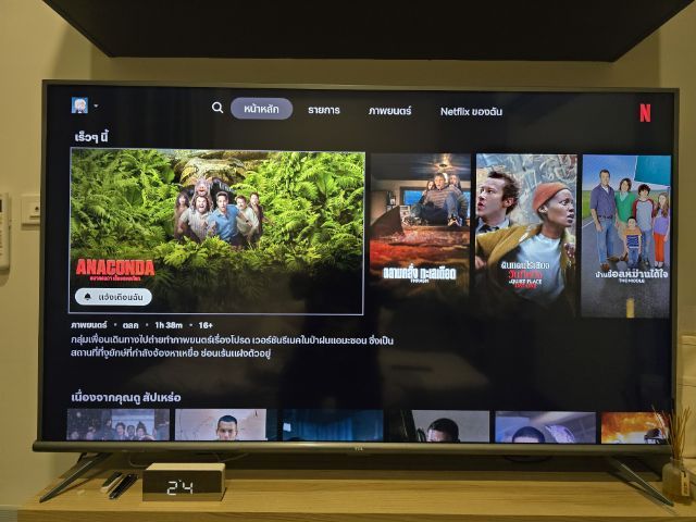 SMART TV TCL รุ่น 55T6 จอ 55 นิ้ว Wifi , Dolby Audio , HDMI สภาพดี พร้อมรีโมท รูปที่ 5