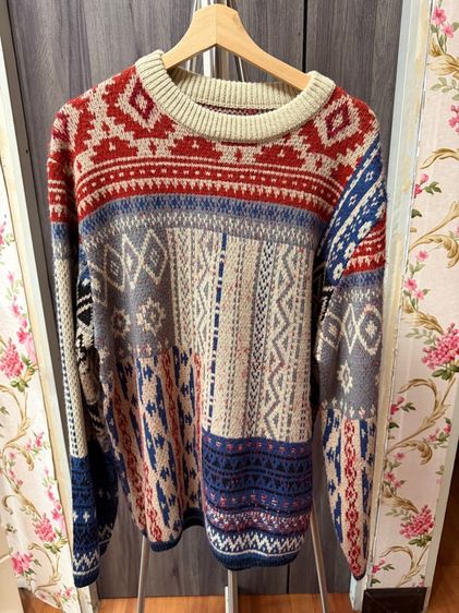 Sweater URBAN Red Blue เสื้อ