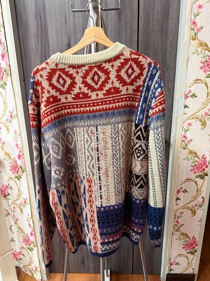 Sweater URBAN Red Blue เสื้อ รูปที่ 3