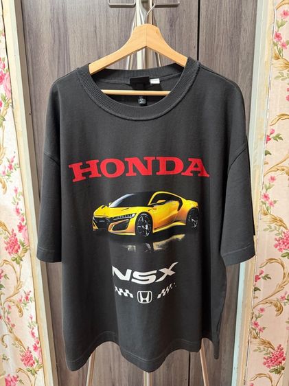 T Shirt H and M x Honda Black 