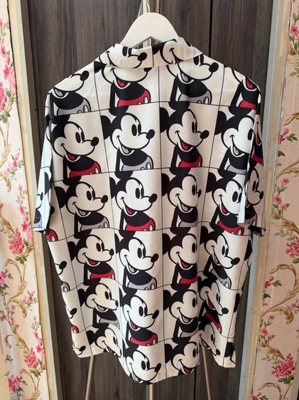 Shirt Mickey Mouse White รูปที่ 2
