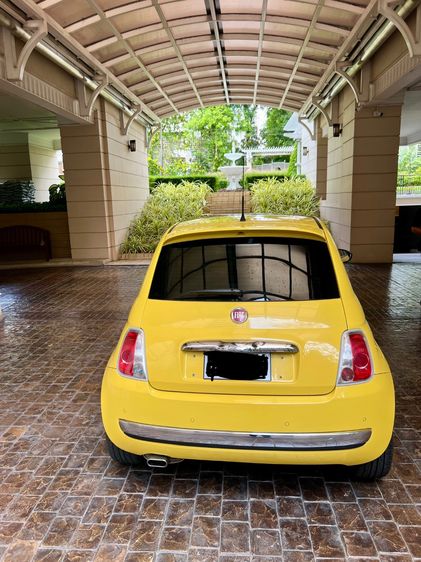 Fiat Fiat 500  2008 1.4 Limited Sedan เบนซิน เกียร์อัตโนมัติ เหลือง รูปที่ 3