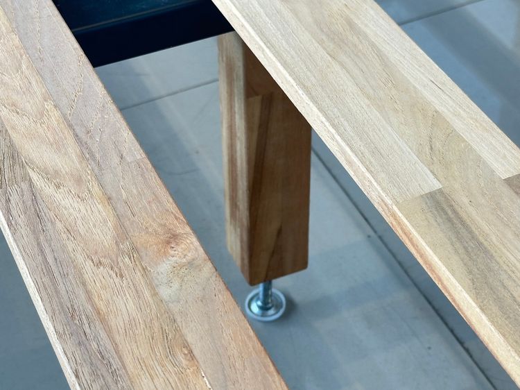 เตียงไม้จริง 6 ฟุต แบรนด์ Crate  Barrel รุ่น Linea II  รูปที่ 13