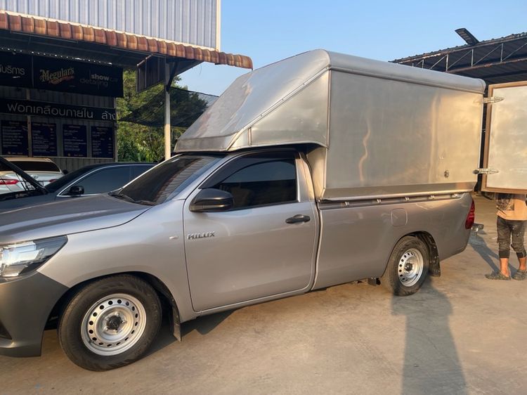 Toyota Hilux Revo 2019 2.4 J Pickup ดีเซล ไม่ติดแก๊ส เกียร์อัตโนมัติ เทา รูปที่ 4