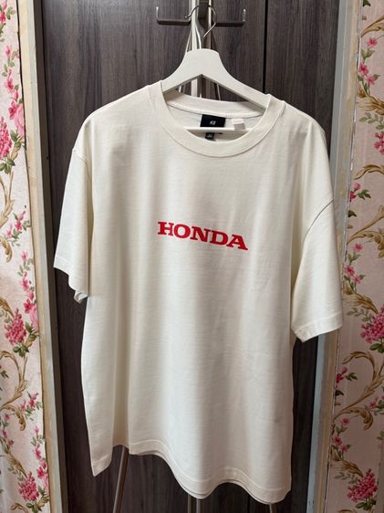 T Shirt H and M x Honda White
