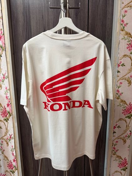 T Shirt H and M x Honda White รูปที่ 2