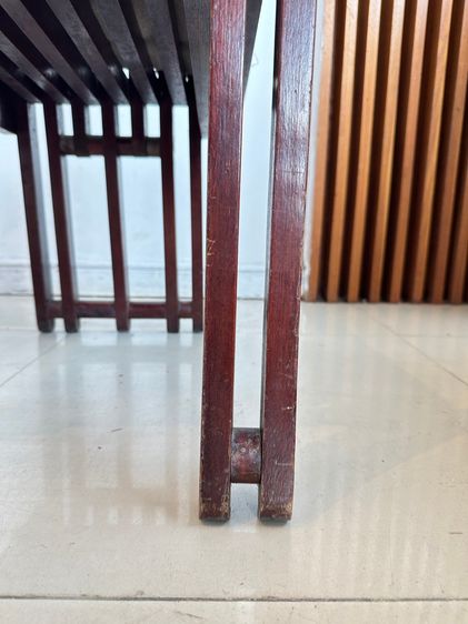 เก้าอี้ หลังสูงไม้สักทั้งตัว สไตล์ยูนิตี้ รูปที่ 11