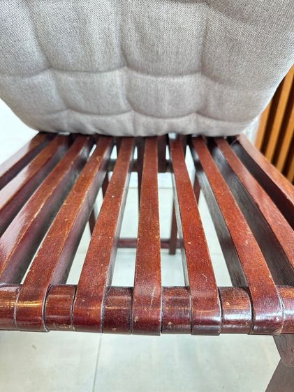 เก้าอี้ หลังสูงไม้สักทั้งตัว สไตล์ยูนิตี้ รูปที่ 13