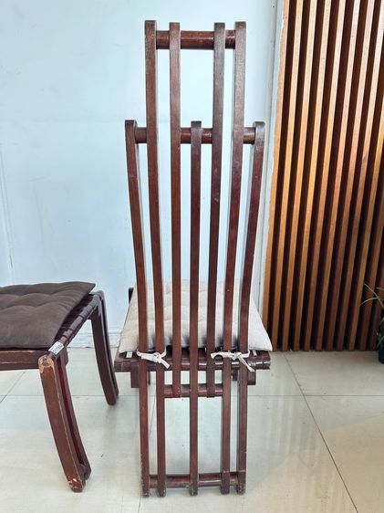 เก้าอี้ หลังสูงไม้สักทั้งตัว สไตล์ยูนิตี้ รูปที่ 5
