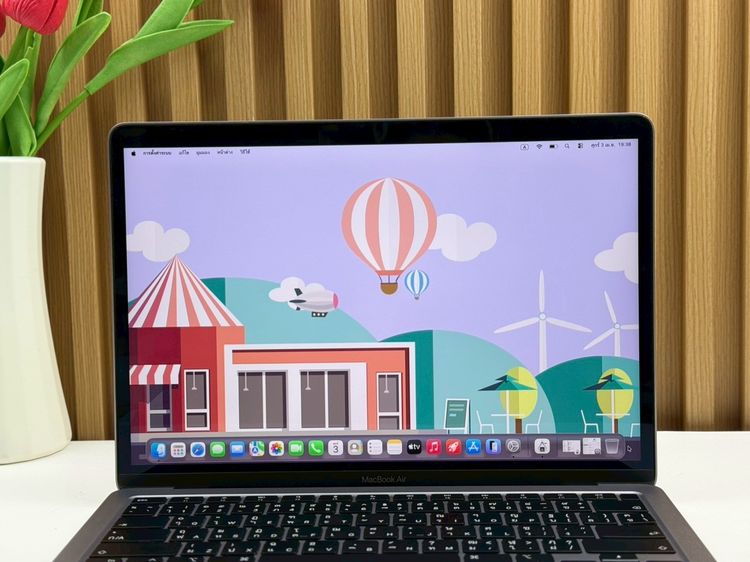 MacBook Air 13-inch M1,2020 Ram8GB SSD256GB SpaceGray รูปที่ 4