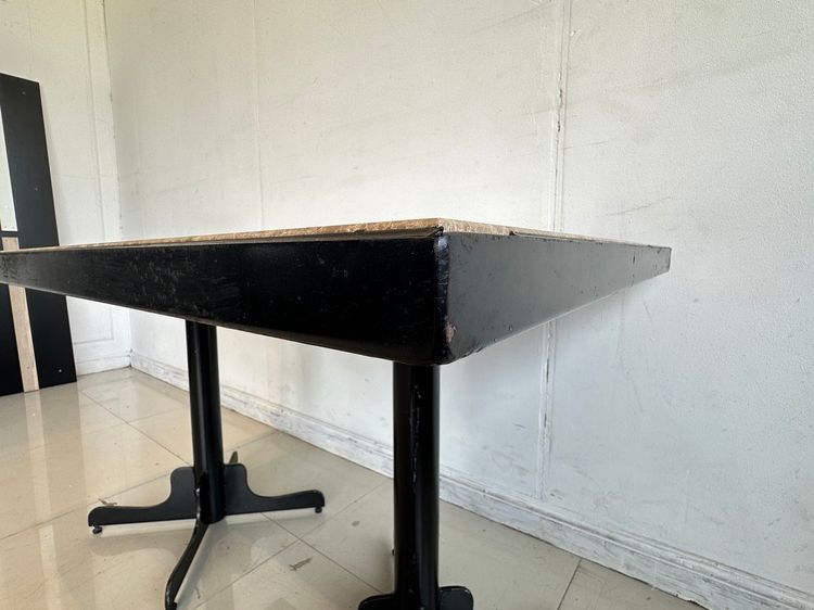 โต๊ะทานอาหาร ท็อปหินเทียมสีน้ำตาล รูปที่ 8