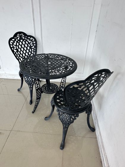 ชุดโต๊ะอัลลอยด์ OUTDOOR 2 ที่นั่ง รูปที่ 4