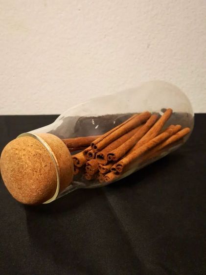 ขวดแก้วบรรจุแท่งอบเชยหอม (Cinnamon Sticks) งานตกแต่งที่ผสมผสาน เสน่ห์แบบวินเทจ รูปที่ 4