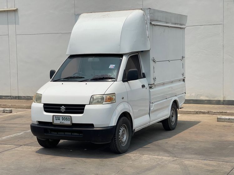 Suzuki Carry 2011 1.6 Pickup เบนซิน ไม่ติดแก๊ส เกียร์ธรรมดา ขาว รูปที่ 2