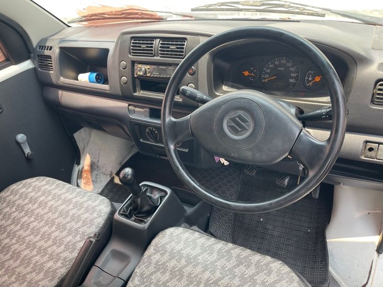 Suzuki Carry 2011 1.6 Pickup เบนซิน ไม่ติดแก๊ส เกียร์ธรรมดา ขาว รูปที่ 3