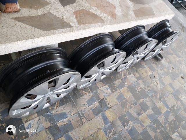 ล้อกะทะ15" 4รูX100 ถอดจากTOYOTA YARIS รูปที่ 4