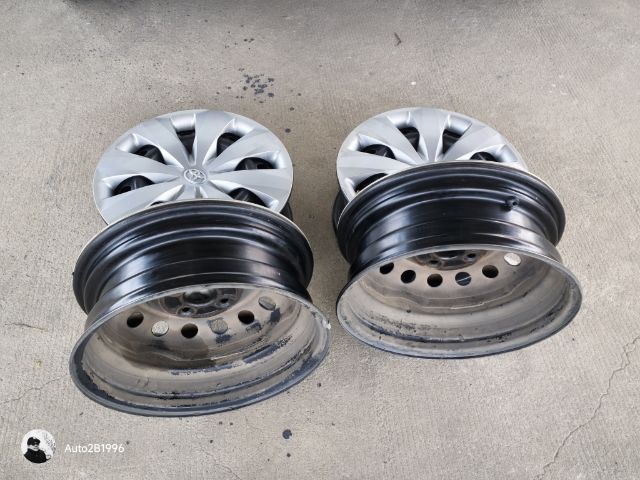 ล้อกะทะ15" 4รูX100 ถอดจากTOYOTA YARIS รูปที่ 9