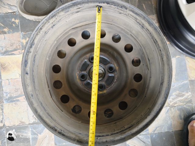 ล้อกะทะ15" 4รูX100 ถอดจากTOYOTA YARIS รูปที่ 7