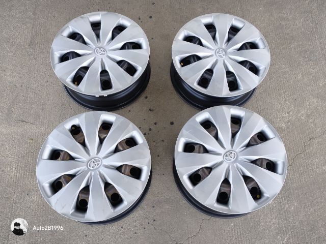 ล้อกะทะ15" 4รูX100 ถอดจากTOYOTA YARIS รูปที่ 11