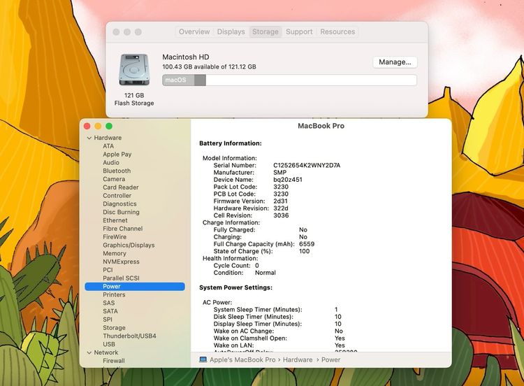 MacBook Pro (Retina, 13-inch Early 2015) Intel Core i5 Ram8GB SSD128GB รูปที่ 13