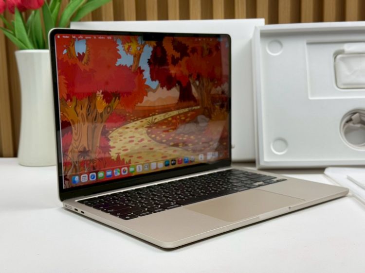 MacBook Air 13.6-inch M2 2022 Ram8GB SSD256GB Starlight  รูปที่ 3