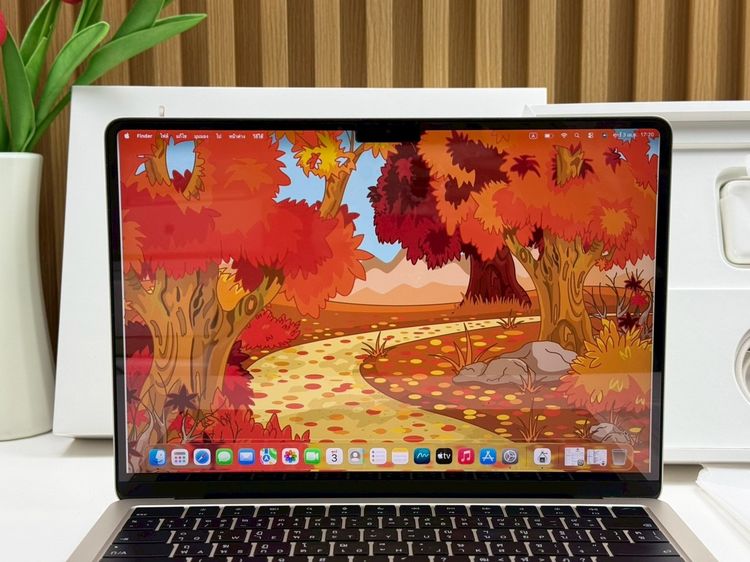 MacBook Air 13.6-inch M2 2022 Ram8GB SSD256GB Starlight  รูปที่ 4