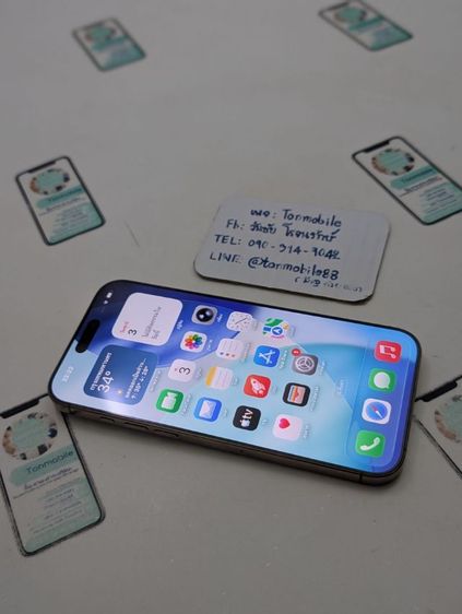 ขาย เทิร์น iPhone 16 Pro Max 256 ศูนย์ไทย สภาพสวย อุปกรณ์ครบยกกล่อง ขาดสายชาร์จ สุขภาพแบต 95 ประกันเหลือ เพียง 29,590 บาท ครับ  รูปที่ 3