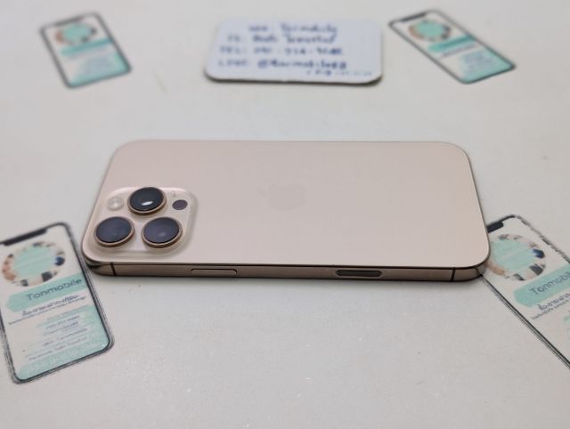 ขาย เทิร์น iPhone 16 Pro Max 256 ศูนย์ไทย สภาพสวย อุปกรณ์ครบยกกล่อง ขาดสายชาร์จ สุขภาพแบต 95 ประกันเหลือ เพียง 29,590 บาท ครับ  รูปที่ 5