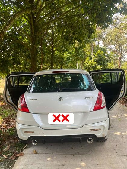Suzuki Swift 2012 1.25 GLX Sedan เบนซิน ไม่ติดแก๊ส เกียร์อัตโนมัติ ขาว รูปที่ 2