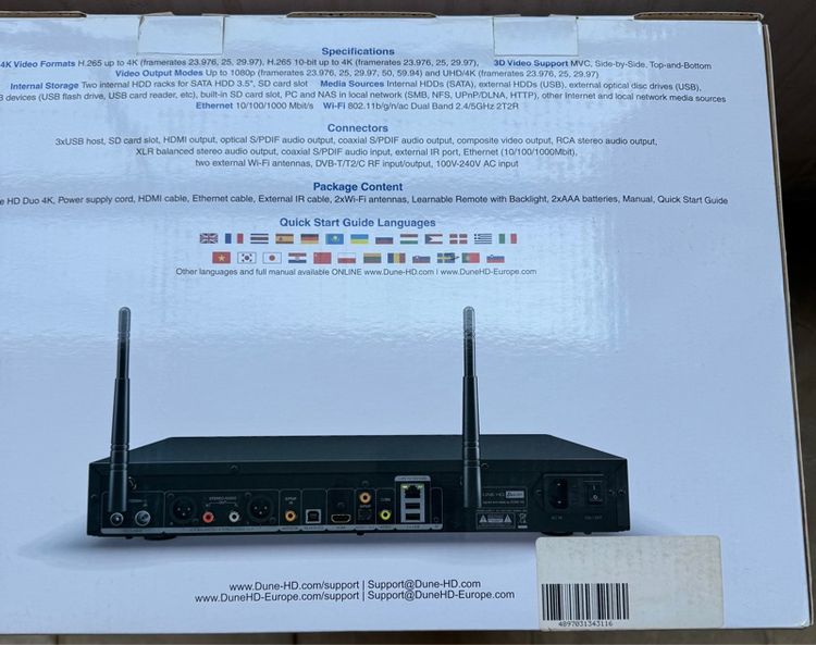 ขาย Dune HD Duo 4K รูปที่ 3