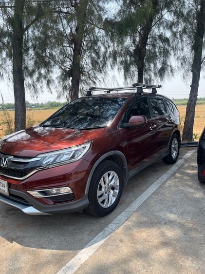 Honda CR-V 2015 2.0 E 4WD เบนซิน ไม่ติดแก๊ส เกียร์อัตโนมัติ น้ำตาล รูปที่ 3
