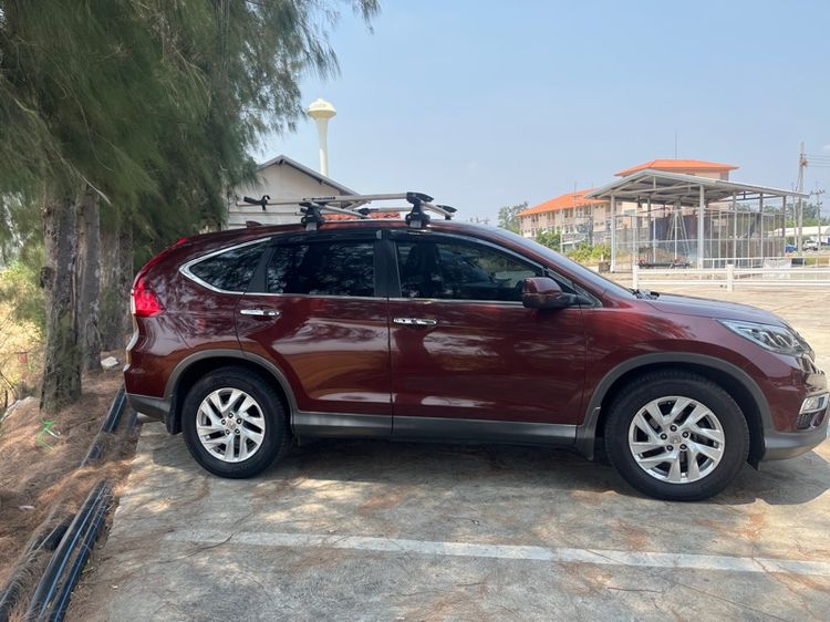 Honda CR-V 2015 2.0 E 4WD เบนซิน ไม่ติดแก๊ส เกียร์อัตโนมัติ น้ำตาล รูปที่ 4