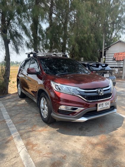 Honda CR-V 2015 2.0 E 4WD เบนซิน ไม่ติดแก๊ส เกียร์อัตโนมัติ น้ำตาล รูปที่ 2