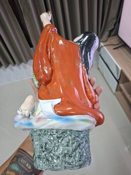 ตุ๊กตาจีน กระเบื้อง เซรามิก รูปที่ 2