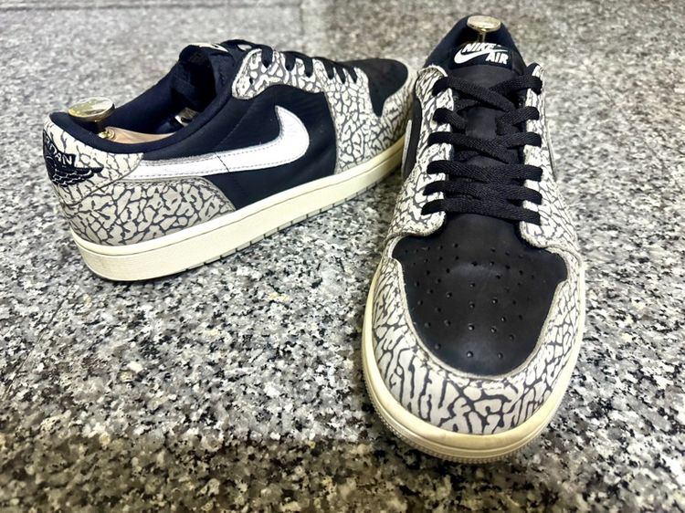 Nike Air Jordan 1 Retro Low OG "Black Cement" เบอร์44.5