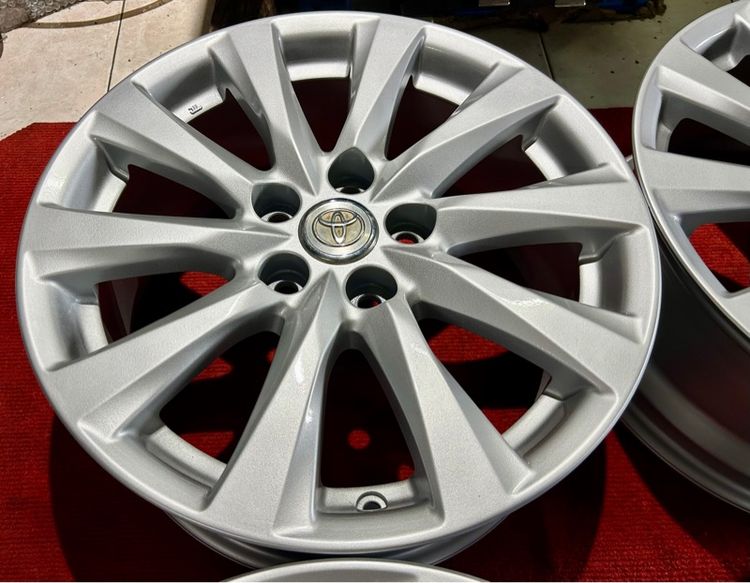 ล้อแม็กแท้ติดรถTOYOTA ขอบ17 5รู114 สวยสวย รูปที่ 6