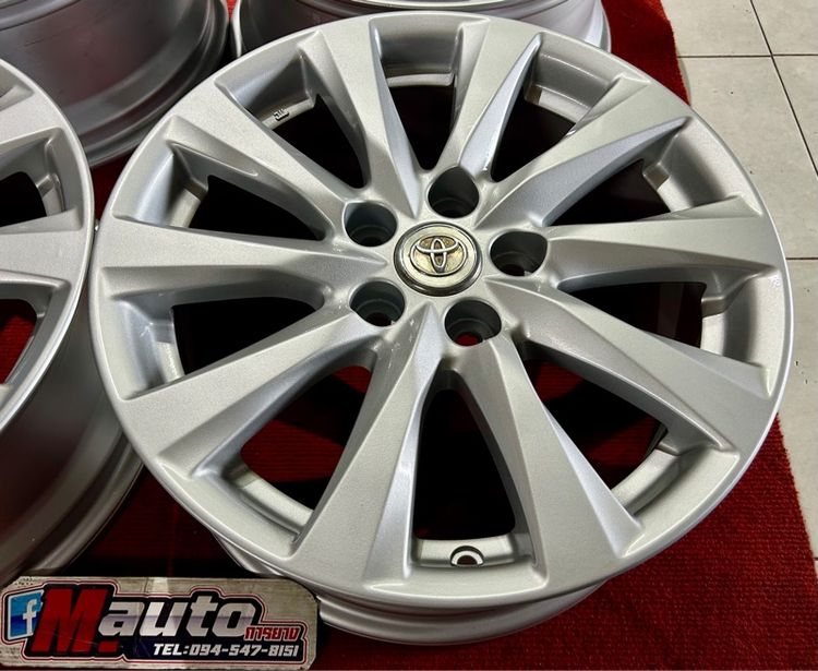 ล้อแม็กแท้ติดรถTOYOTA ขอบ17 5รู114 สวยสวย รูปที่ 4