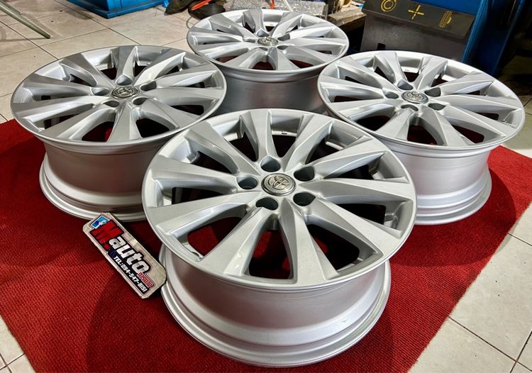 ล้อแม็กแท้ติดรถTOYOTA ขอบ17 5รู114 สวยสวย รูปที่ 2